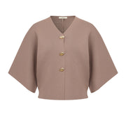 Mocha Poise Skirt Set