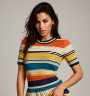 Stripe Knit Set
