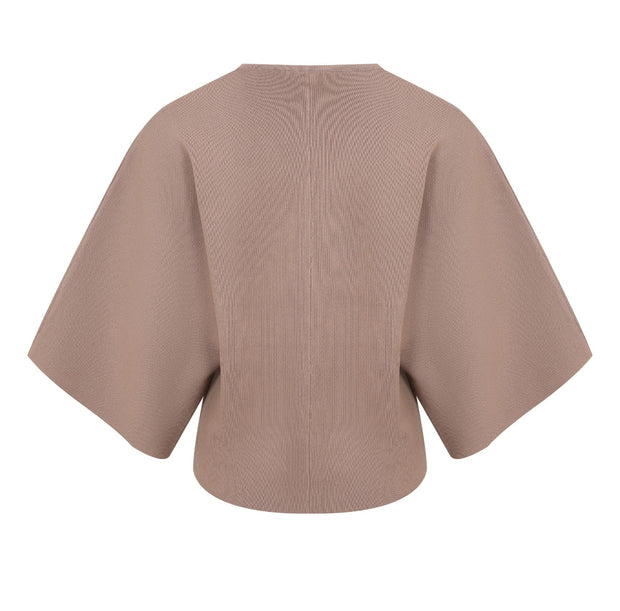 Mocha Poise Skirt Set