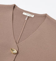 Mocha Poise Skirt Set