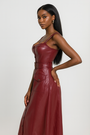 Monroe Luxe Belted Dress