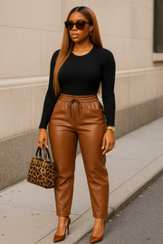 Autumn Leather Pants