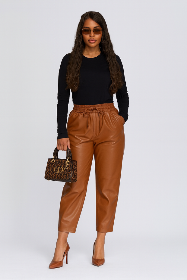 Autumn Leather Pants