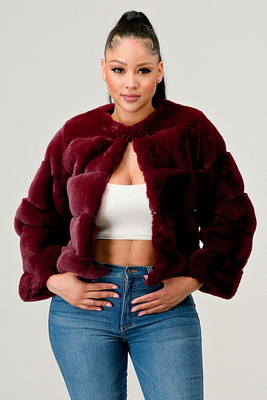 Lavish Attitude Fur Jacket