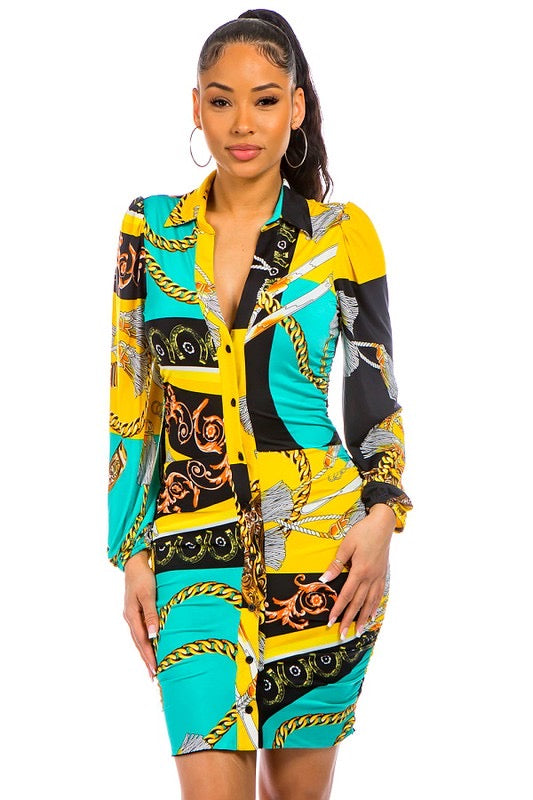 Color block Dress Charistee Color block Dress Charistee