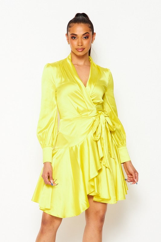 Tonia Dress Yellow
